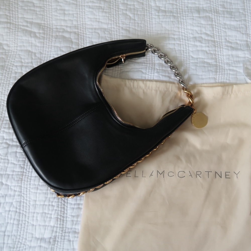 Stella McCartney Frayme Small Zipped Shoulder Bag - Picture 5 of 13